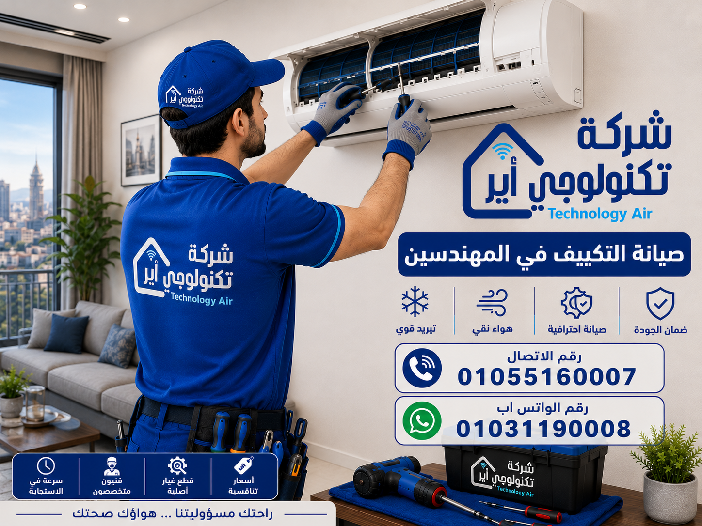 صيانة تكييفات المهندسين